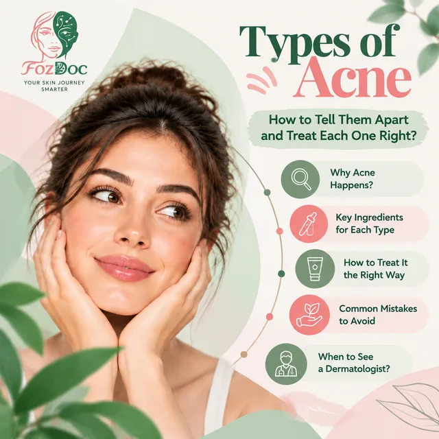 Types of Acne: How to Tell Them Apart and Choose the Right Care