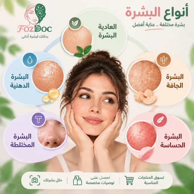 إزاي تعرف نوع بشرتك؟ دليل شامل ومبسط